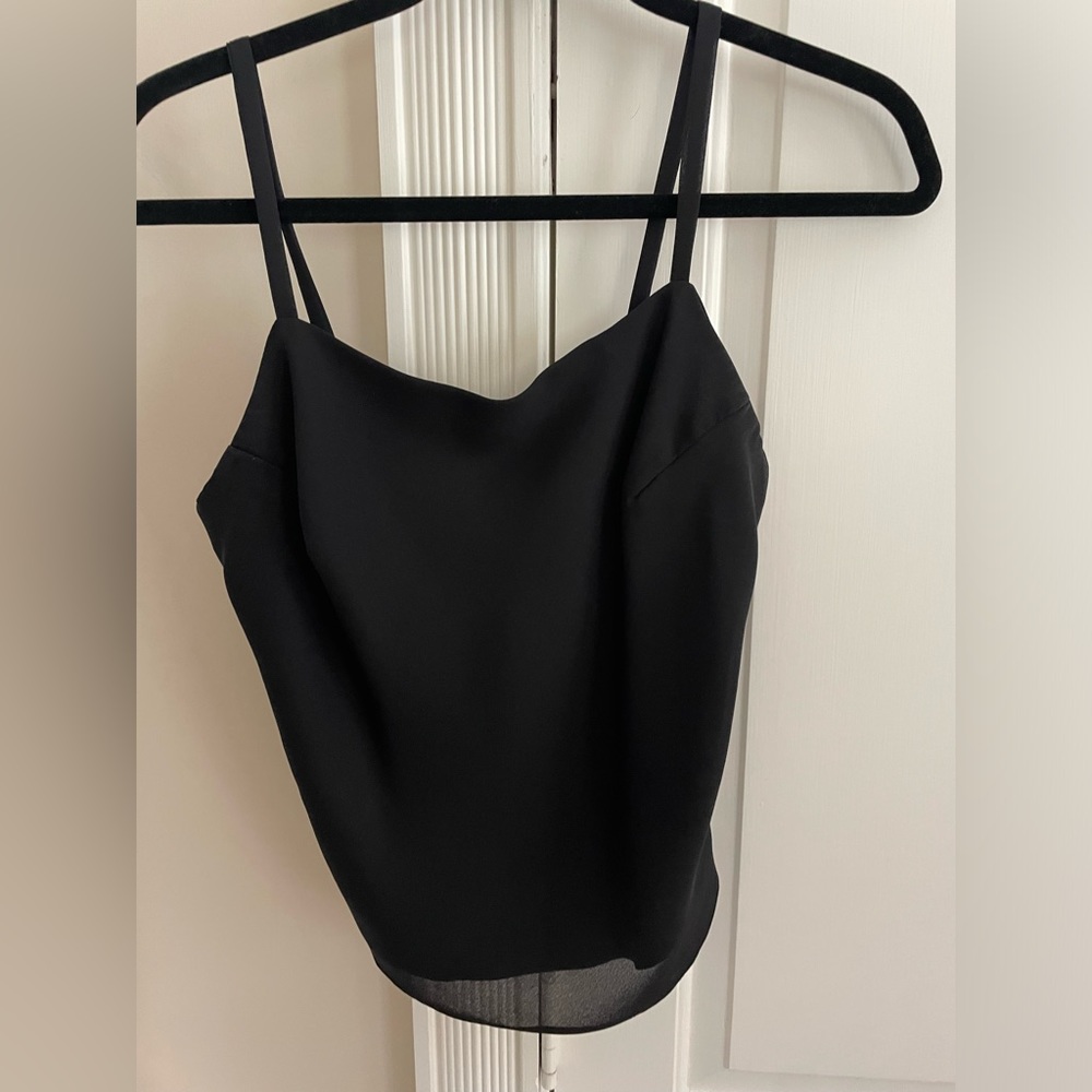SCALA Elegant Classic Camisole Sleeveless Blouse with Thick Spaghetti Straps